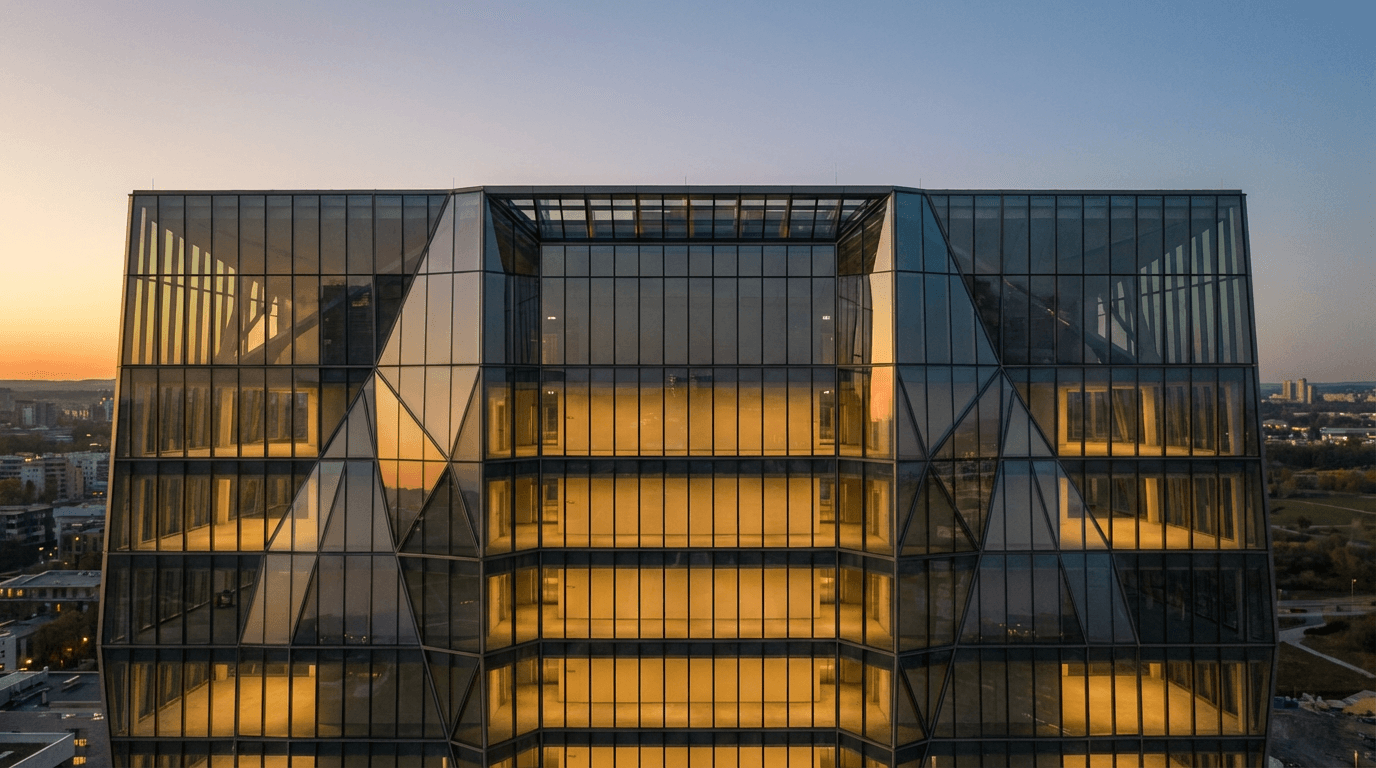 Secure government facility entrance